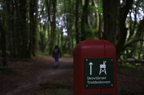 Troldeskoven waymark